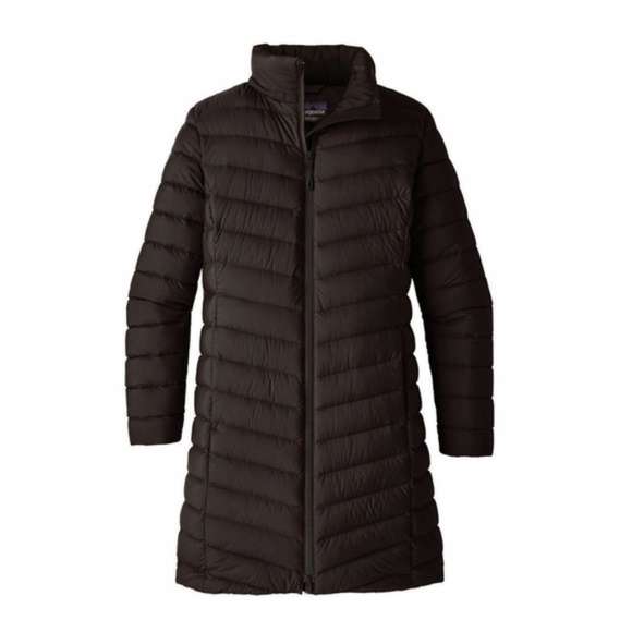 Patagonia Silent Down Parka Puffer Jacket Brown S - Picture 9 of 9